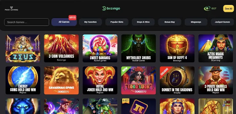 Donbet slot games