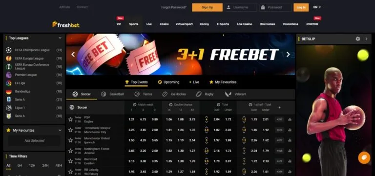 Freshbet bookmaker